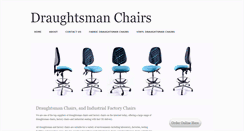 Desktop Screenshot of draughtsmanchair.co.uk